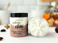 Image 3 of Vanilla Chai Foaming Sugar Scrub & Whipped Soap