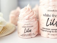 Image 2 of 25 Bulk Whipped Soap Favors: 2oz Vegan Travel Size, Custom Label