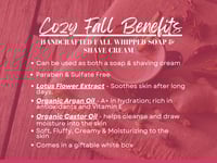 Image 5 of Vanilla Chai Foaming Sugar Scrub & Whipped Soap