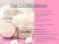 Image 6 of 100 Bulk Mini Whipped Soaps | Custom Label Option