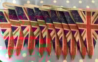 Image 4 of Linen Fabric Union Jack Bunting