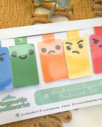 Image 4 of Emotional Support Magnetic Bookmarks Set