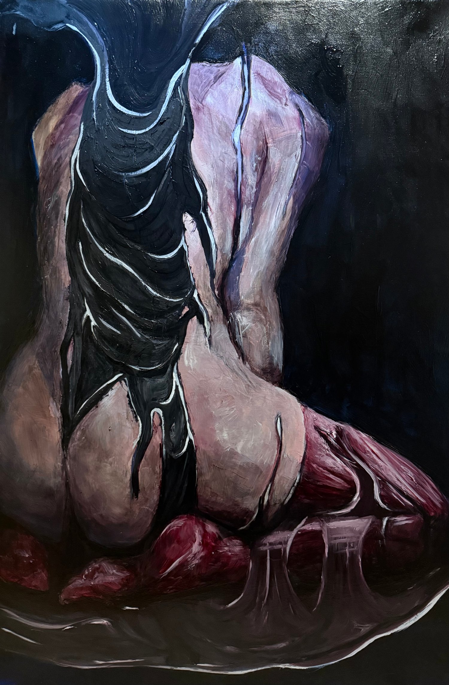 Painting - Weight incrementally increasing