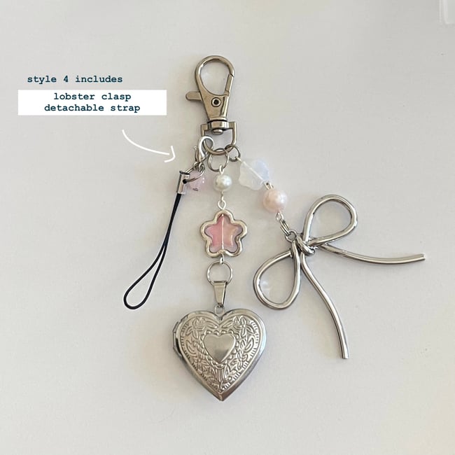charmed locket keychains