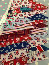 Image 4 of Union Jack Heart, Coronation Bunting, Vintage Event