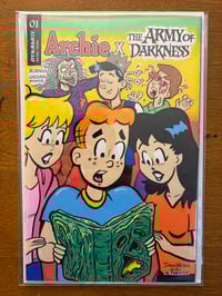 Image 1 of Archie x The Army of Darkness 01 Custom Painted Cover