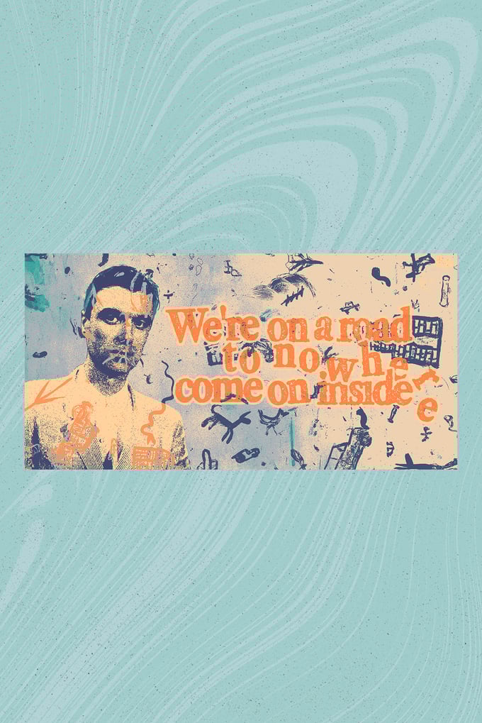 Image of Talking Heads / David Byrne Bumper Sticker