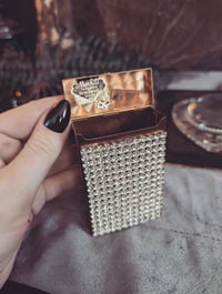 Image 2 of Rhinestone cigarette case 