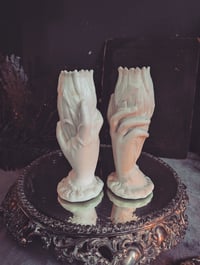 Image 3 of Victorian Hand vases 