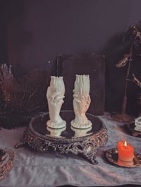 Image 1 of Victorian Hand vases 