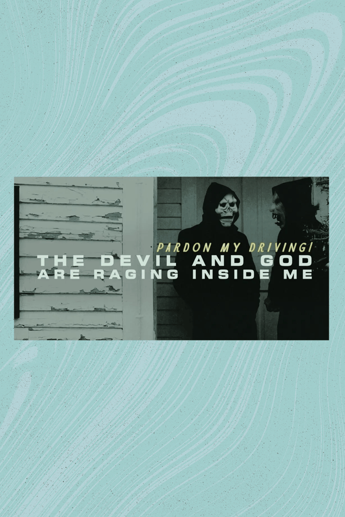 Image of Brand new Devil and God Bumper Sticker