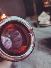 Image 4 of Cranberry Apothecary jar 