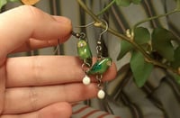 Image 2 of Kakapo family earrings