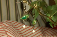 Image 5 of Kakapo family earrings