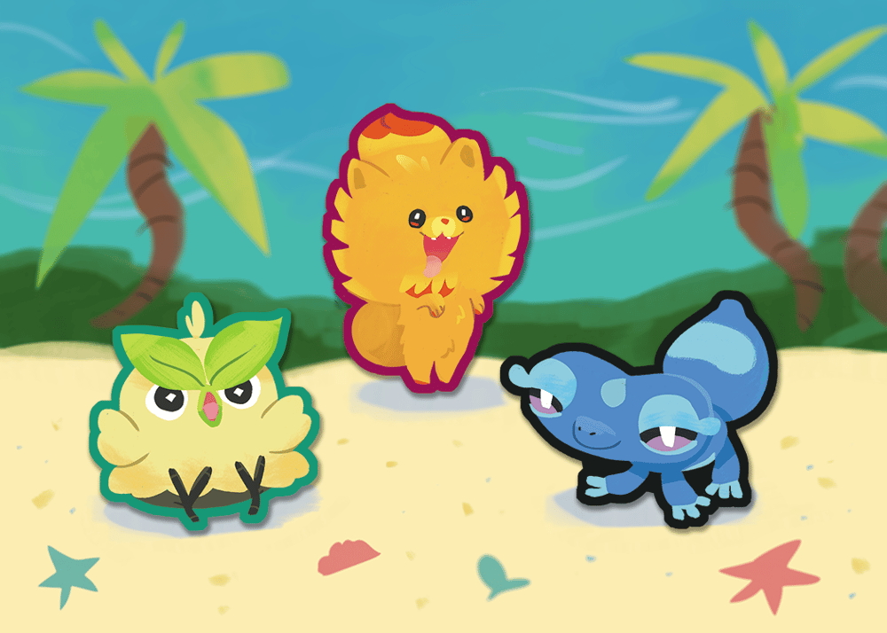 Image of Wind and Waves Starter Stickers