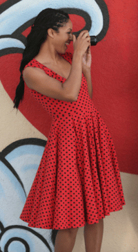 Image 3 of Ariel Dress in Lady Bird