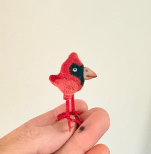 Image of Bitty Cardinal Bird 