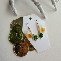 Beer Mug Earrings