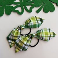 St. Paddy's Plaid Hair Tie