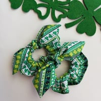 Irish Stripes Scrunchie