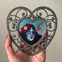 Image 2 of heart shaped original paintings 