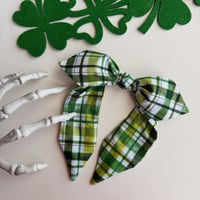 Irish Plaid Headband