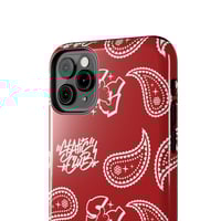 Image 13 of Paisley Phone Case- Red
