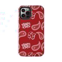 Image 20 of Paisley Phone Case- Red