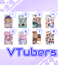Vtuber 54 x 86 mm Lenticular Cards