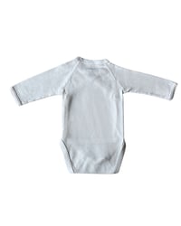 Image 2 of Petit Bateau Wrap Style Onesie-Newborn