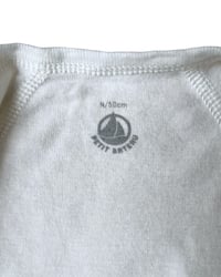 Image 7 of Petit Bateau Wrap Style Onesie-Newborn