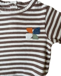 Image 3 of Easy Peasy Organic Cotton Bubble Romper-0-3m