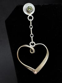 Image 2 of Simple Heart Earrings
