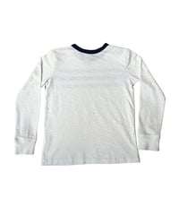 Image 2 of Primary Long Sleeve Striped T-Shirt-6-7Y