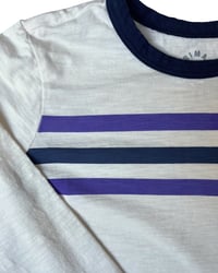 Image 3 of Primary Long Sleeve Striped T-Shirt-6-7Y