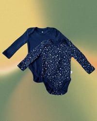 Image 1 of Honest Baby Long Sleeve Onesie Set-NB