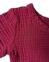 Image 4 of Maroon Muslin T-Shirt
