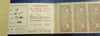 1939-40 NEW YORK WORLD'S FAIR BOOK OF 10 ADMISSIONS FOR 10-YEAR-OLD & SECOND NYWF CHILD'S TICKETBOOK