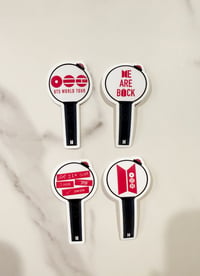Arirang World Tour Army Bomb Sticker Freebies