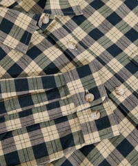 Image 3 of POLAR_MITCHELL LS SHIRT :::TEAL/BUTTER:::