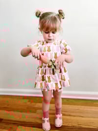 Image 5 of Scoop back Peplum | multiple prints | Bunny Drop 2026