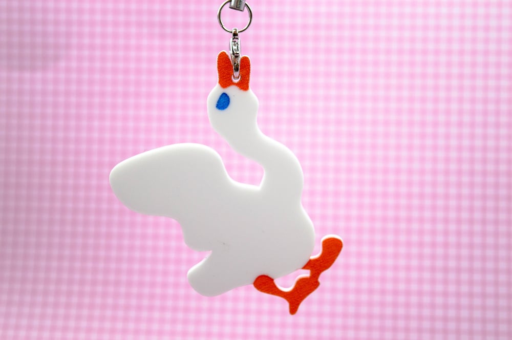 Image of Dangling Birds - Hand Painted Charms