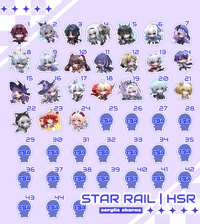 Image 1 of HSR 2.5” Acrylic Charms