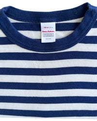 Image 3 of Hanna Andersson Navy Stripe Short Sleeve Shirt-14