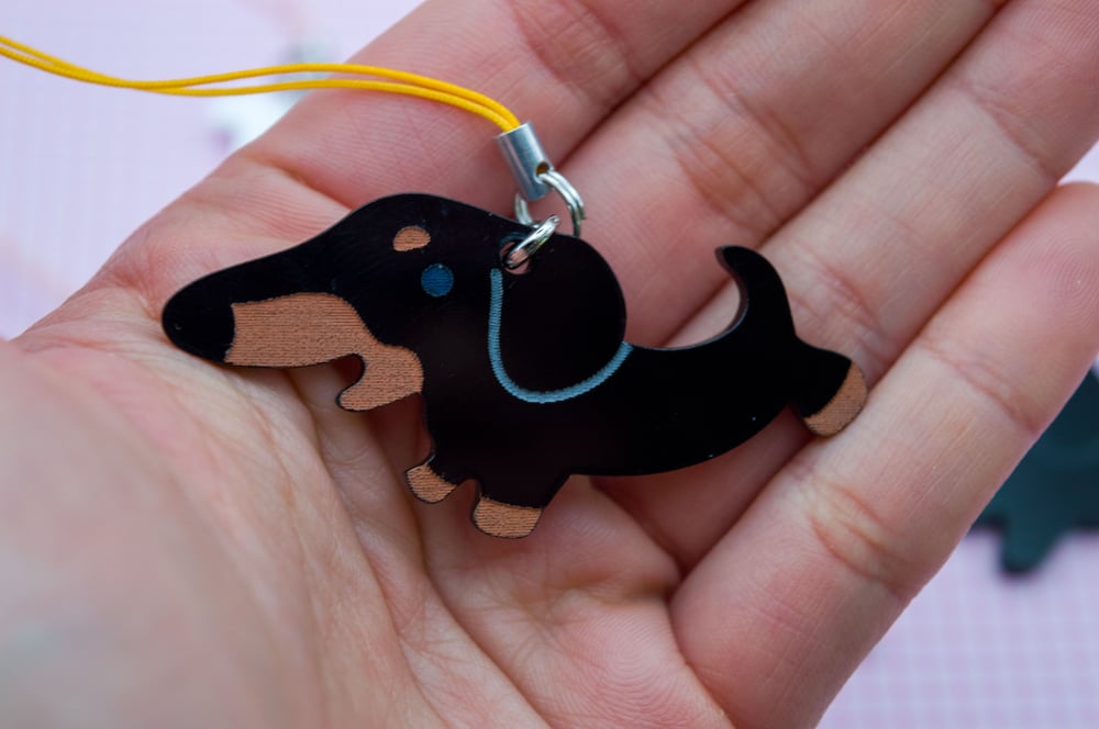 Image of Puppy Buddies - Hand Painted Charms