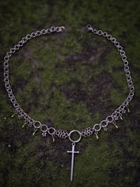 Image 2 of Green sword necklace 