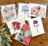 Image 4 of Warbler & Peonies Notecards
