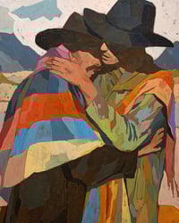 Image 6 of I'm Here For You - 18x24" Acrylic on canvas