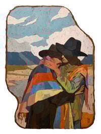 Image 1 of I'm Here For You - 18x24" Acrylic on canvas