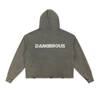 Image 2 of DANGEROUS HIDDEN HOODIE (MENS) (Grey)